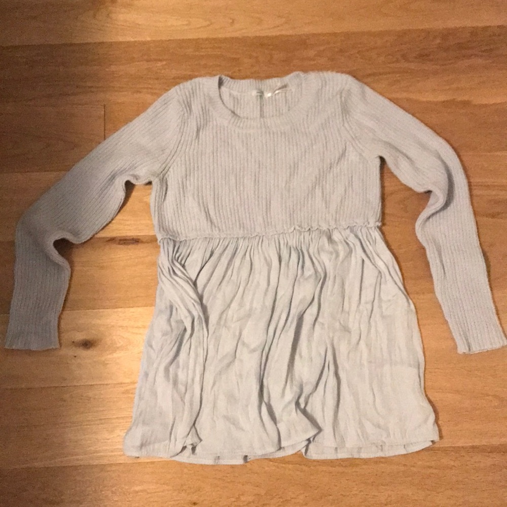 Kimchi Blue baby blue sweater